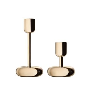 Iittala Nappula Portavelas Set 2 uds Brass | Iittala