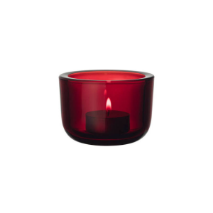 Portavelas 60mm Rojo | Harri Koskinen – Iittala