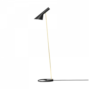 AJ Lámpara de Pie Brass/Black | Louis Poulsen