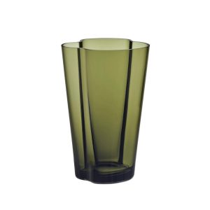 jarrón-220mm-verde-musgo-cristal-soplado-a-boca-alvar-aalto-iitala