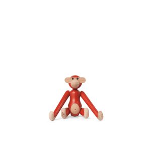 Monkey Mini Vintage Red 9,5 cm | Kay Bojesen Denmark