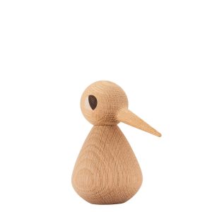 Pájaro Large Roble Natural H12 cm | Architectmade