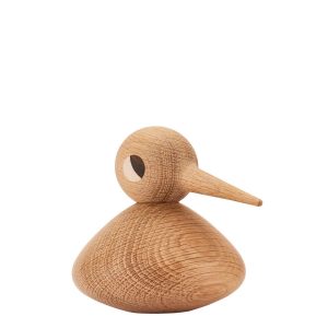 Pájaro Chubby Roble Natural H13 cm | Architectmade