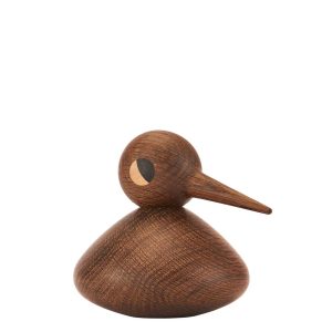 Pájaro Chubby Roble Ahumado H13 cm | Architectmade