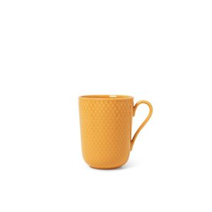 Lyngby Porcelæn Rhombe Color Mug with Handle 33 cl Amarillo | Lyngby Porcelæn