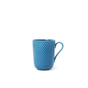 Lyngby Porcelæn Rhombe Color Mug with Handle 33 cl Azul | Lyngby Porcelæn