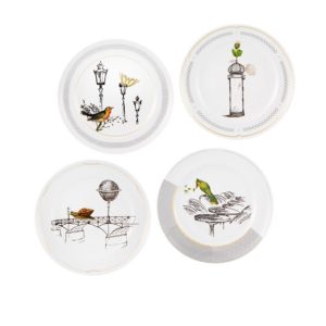 Petites Histoires Juego 4 Platos Postre | Vista Alegre