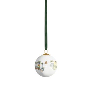 Bauble 2024 Ø6 cm | Kähler Hammershøi Christmas