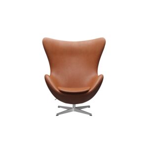 Egg™ Lounge Chair Walnut Leather | Fritz Hansen