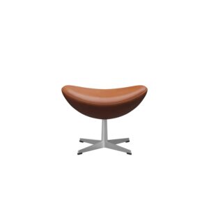 Egg™ Ottoman Walnut Leather | Fritz Hansen