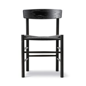 J39 Mogensen Chair Oak Black Lacquer | Fredericia