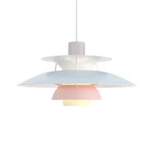 PH 5 Pastels Oyster Blue Rose | Poul Henningsen - Louis Poulsen